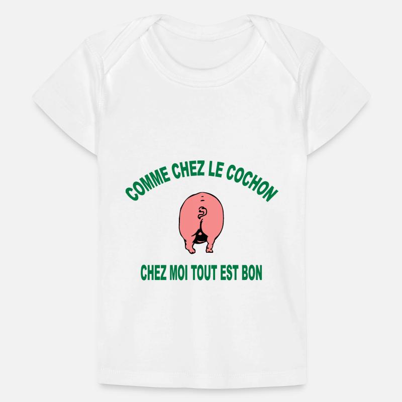 cochon T-shirt Premium bébé bio
