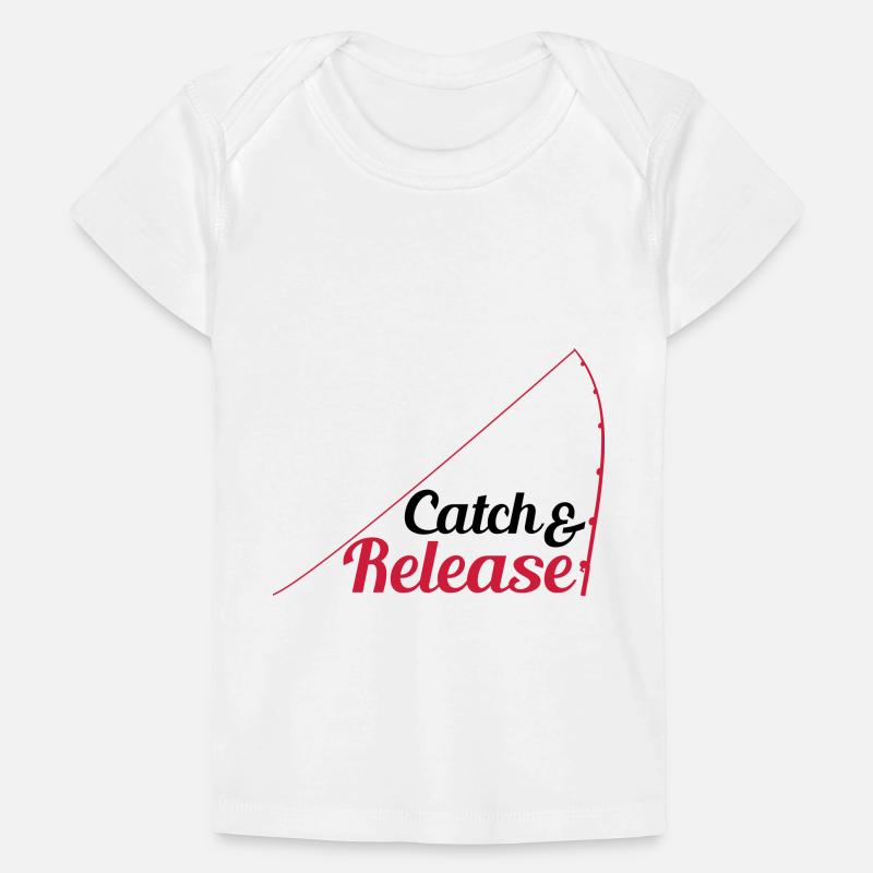 throw back release catch and release angler Baby Premium Organic T-shirt