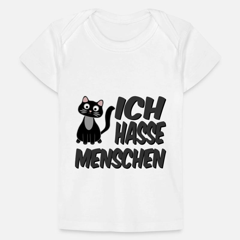 Ich hasse Menschen. Baby Premium Organic T-Shirt