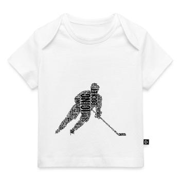 Entraîneur de hockey sur glace Joueurs de hockey sur glace Hockey sur glace Schl - T-shirt Premium bébé bio - blanc - Devant