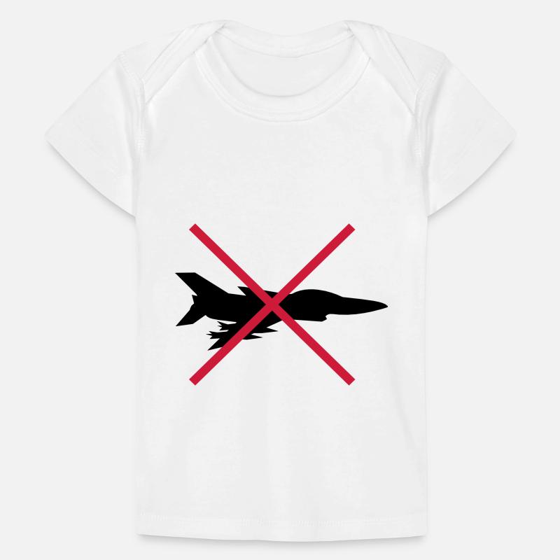 Pas de bouclier d’avion de chasse T-shirt Premium bébé bio