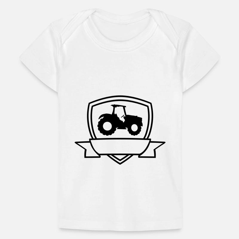 Tracteur Banner Shield T-shirt Premium bébé bio