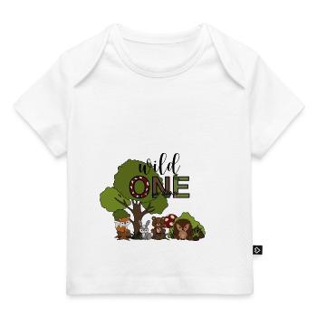 Wild one - Baby Premium Organic T-Shirt - Weiß - Vorne