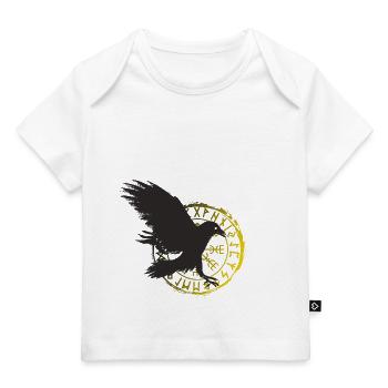 Raven - Baby Premium Organic T-shirt - white - Front