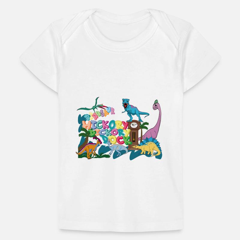 Hickory Dickory Dino Baby Premium Organic T-Shirt