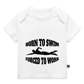 Schwimmverein Schwimmen Schwimmerin Schwimmer - Baby Premium Organic T-Shirt - Weiß - Vorne