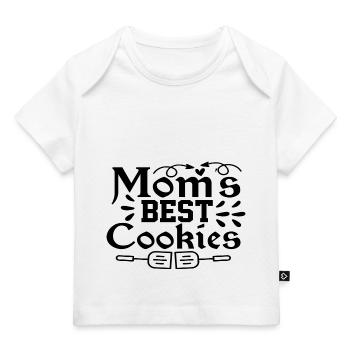 Moms Best Cookies - Baby Premium Organic T-Shirt - Weiß - Vorne
