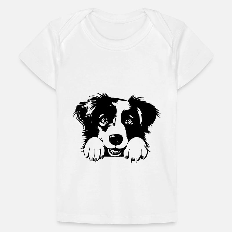 Süßer Australian Shepherd Baby Premium Organic T-Shirt