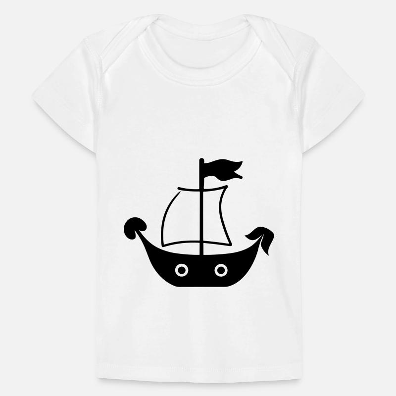 Bateau pirate T-shirt Premium bébé bio