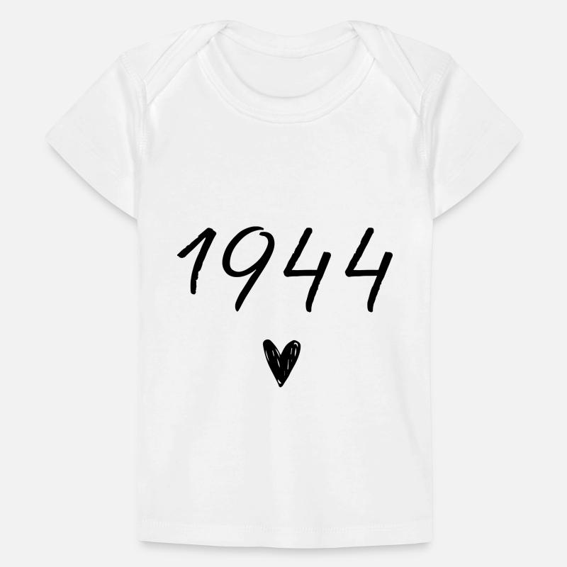 1944 Herzgeburtstag Baby Premium Organic T-Shirt