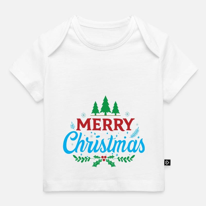 Joyeux Noël - T-shirt Premium bébé bio - blanc