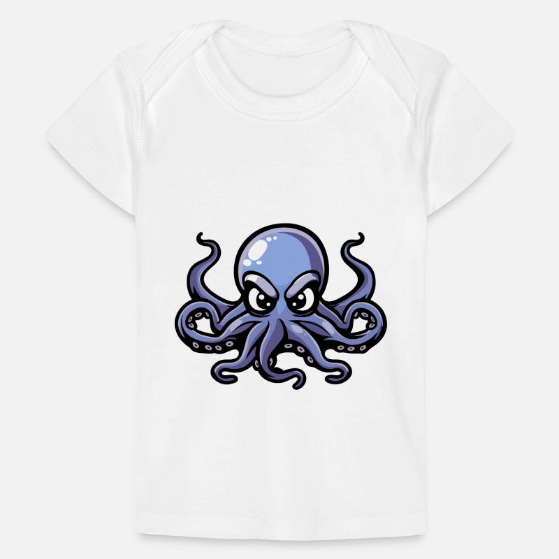 Octopus Comic Baby Premium Organic T-shirt