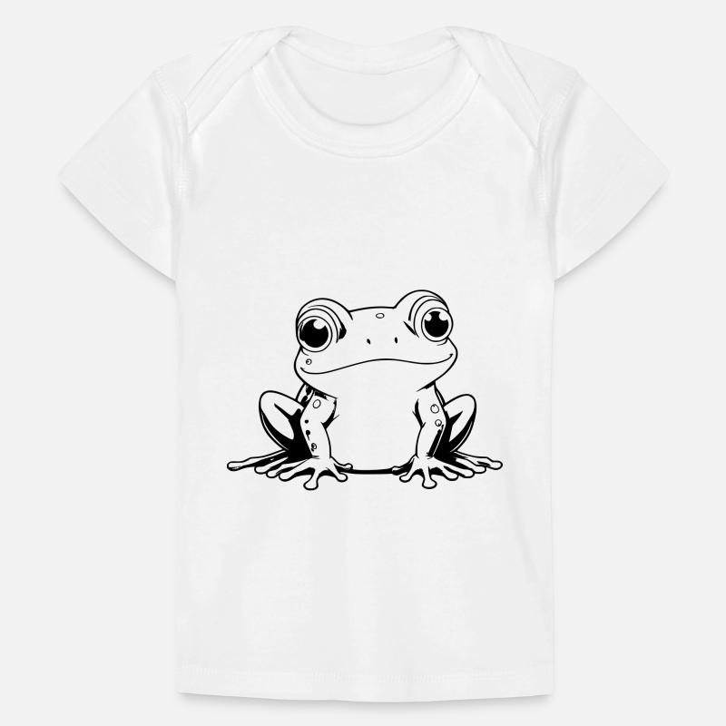 Frog Outlines Baby Premium Organic T-shirt