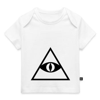 Pyramide - Baby Premium Organic T-Shirt - Weiß - Vorne