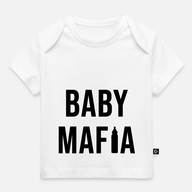 Baby Mafia - T-shirt Premium bébé bio - blanc