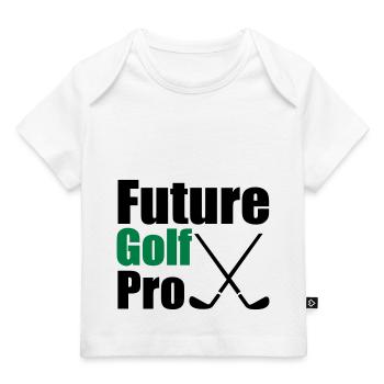 Golf - Baby Premium Organic T-Shirt - Weiß - Vorne