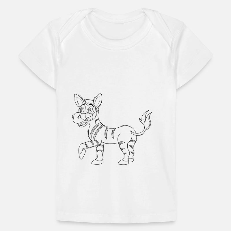 Zebra Baby Premium Organic T-shirt
