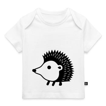 Igel - Baby Premium Organic T-Shirt - Weiß - Vorne