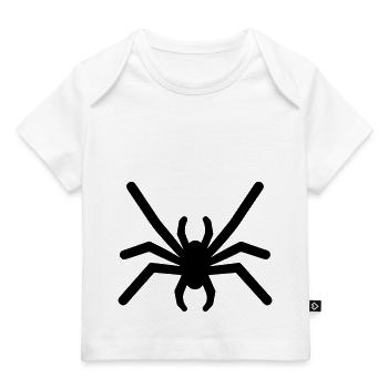 Spinne - Baby Premium Organic T-Shirt - Weiß - Vorne