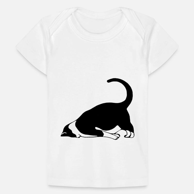 Chat endormi T-shirt Premium bébé bio