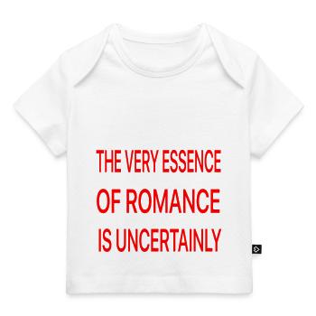 oscar wilde phrase - Baby Premium Organic T-shirt - white - Front