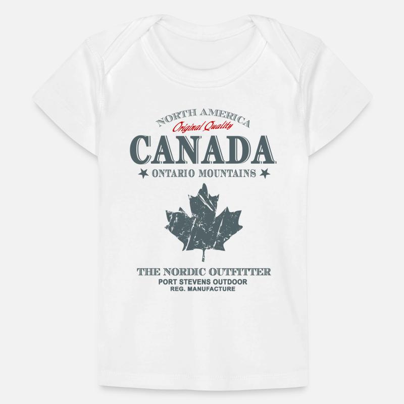 Canada -Maple Leaf Baby Premium Organic T-Shirt