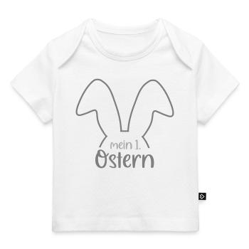mein 1. Ostern - Baby Premium Organic T-Shirt - Weiß - Vorne