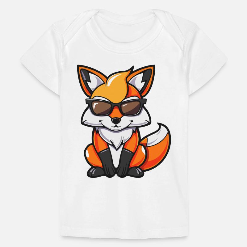 Fuchs Comic Cool Baby Premium Organic T-Shirt