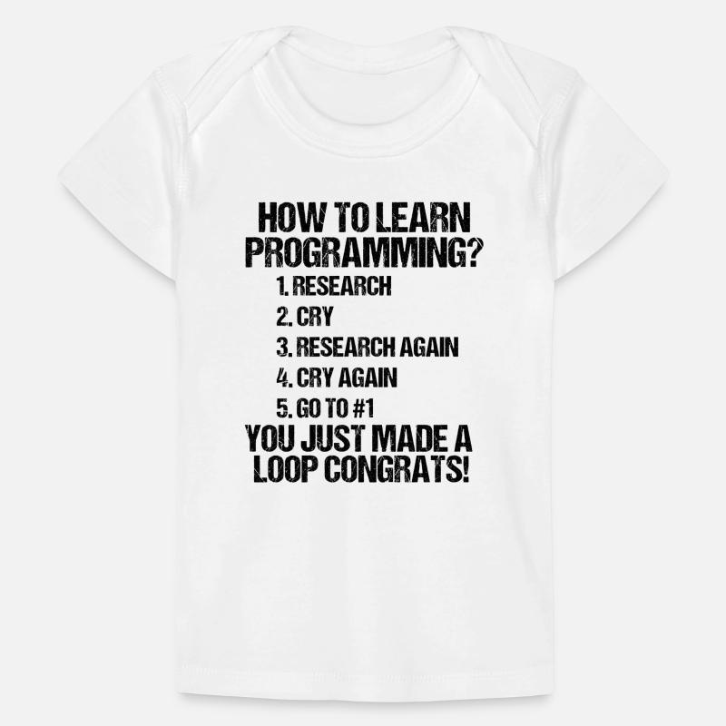 How do you become a programmer? Baby Premium Organic T-shirt