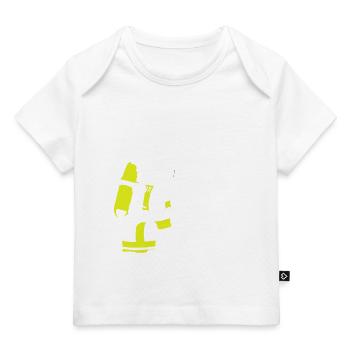 Die besten Mädchen sind bei der Feuerwehr - Baby Premium Organic T-Shirt - Weiß - Vorne