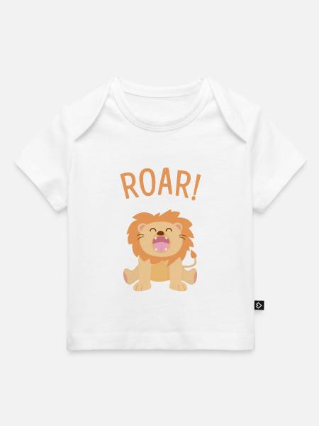 Brüllen! Löwe - Baby Premium Organic T-Shirt - Weiß