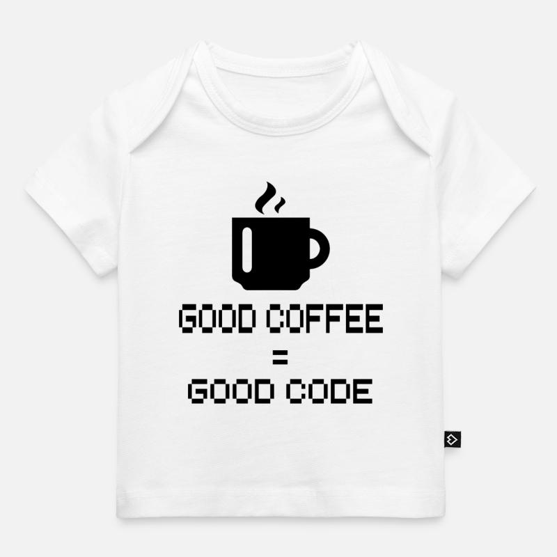 Programmeur - Codeur - Hacker - IT - T-shirt Premium bébé bio - blanc