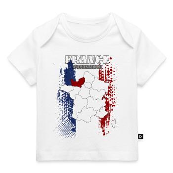 Normandie - T-shirt Premium bébé bio - blanc - Devant