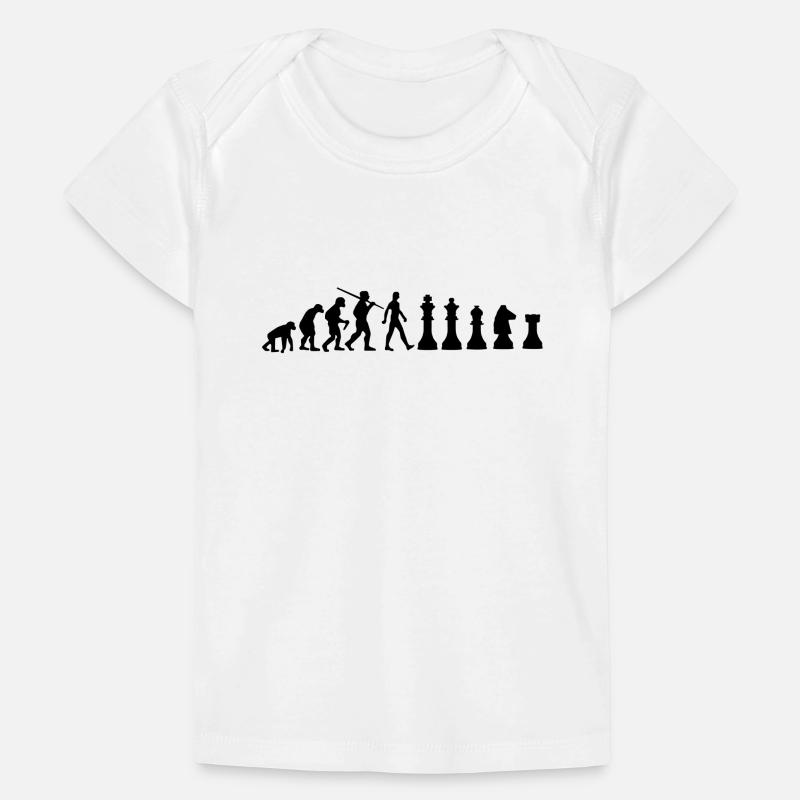 Chess Evolution Schach Baby Premium Organic T-Shirt