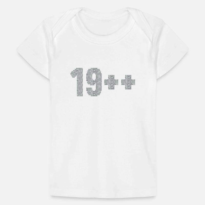19++ Programmierer Softwareingenieur Coder 20. Baby Premium Organic T-Shirt