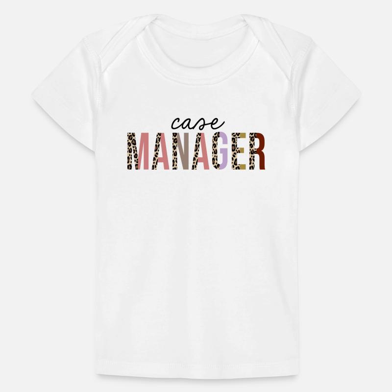 Case Manager Leopard Print Funny Baby Premium Organic T-shirt