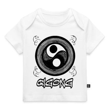 Qigong Meditation Tai Martial Arts Taoism 2 - Baby Premium Organic T-shirt - white - Front