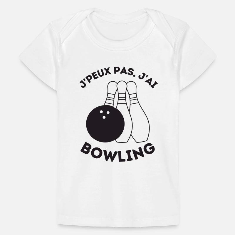 Bowling T-shirt Premium bébé bio