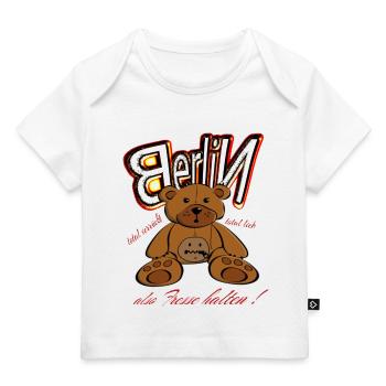 Berliner Schnauze - Baby Premium Organic T-Shirt - Weiß - Vorne