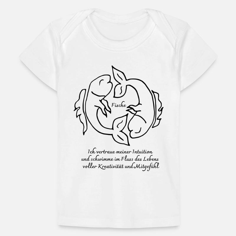 Zodiac sign Pisces Baby Premium Organic T-shirt