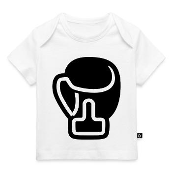 Boxing Glove - Baby Premium Organic T-shirt - white - Front