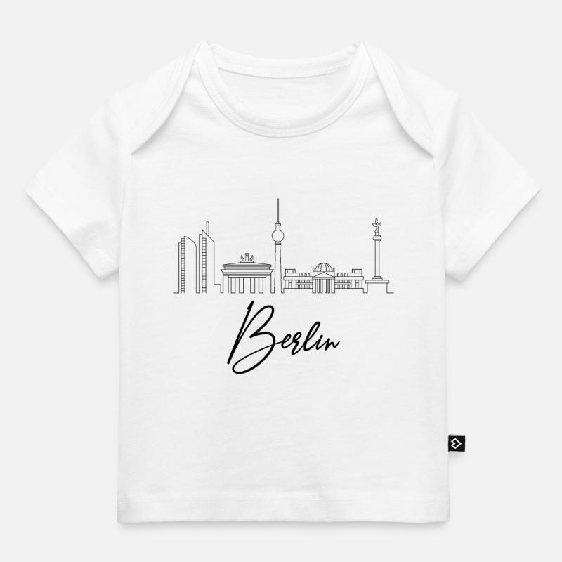 Berlin - T-shirt Premium bébé bio - blanc