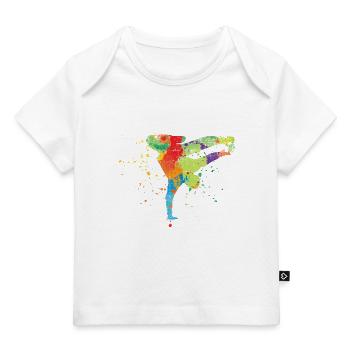 breakdancer - Baby Premium Organic T-shirt - white - Front