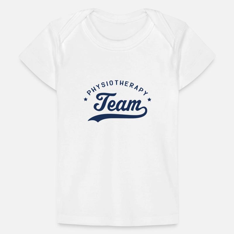 Physio team physiotherapist profession physiotherapy Baby Premium Organic T-shirt