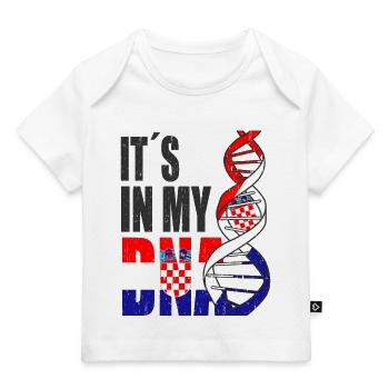 Croatie - T-shirt Premium bébé bio - blanc - Devant