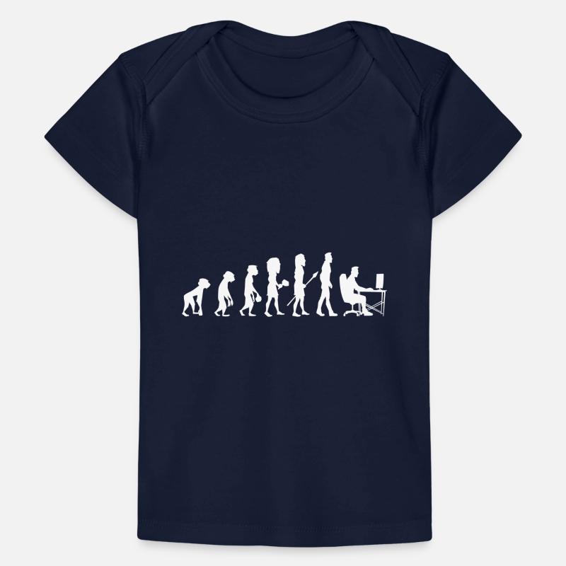 Evolution of Men Computer Design Baby Premium Organic T-shirt