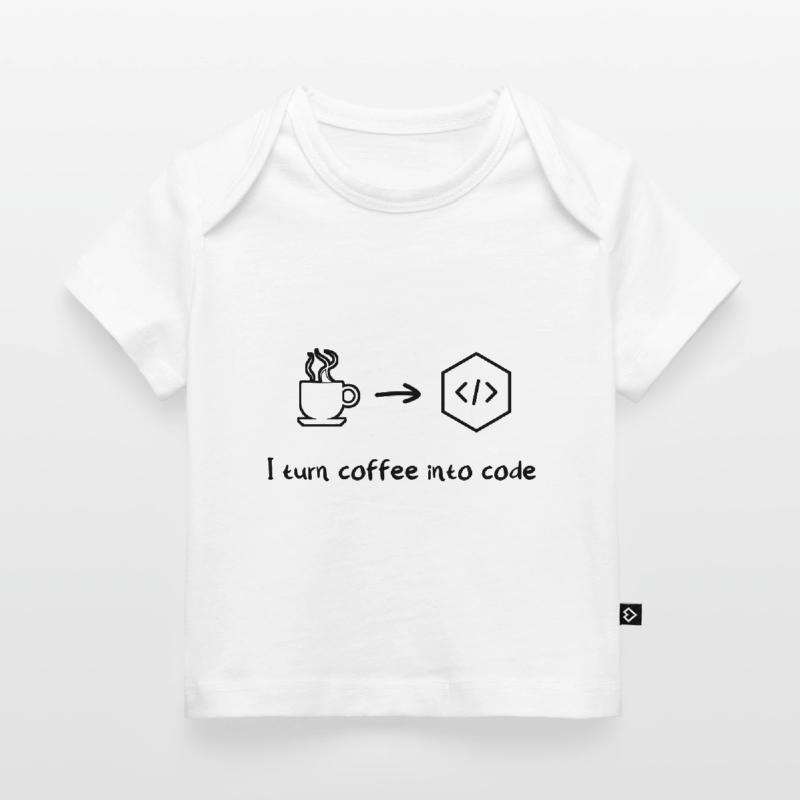 Kaffee Software Entwickler Engineer Programmierer Baby Premium Organic T-Shirt
