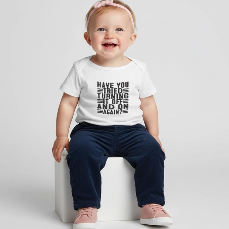 Programmeur Support Tech Admin disant drôle T-shirt Premium bébé bio