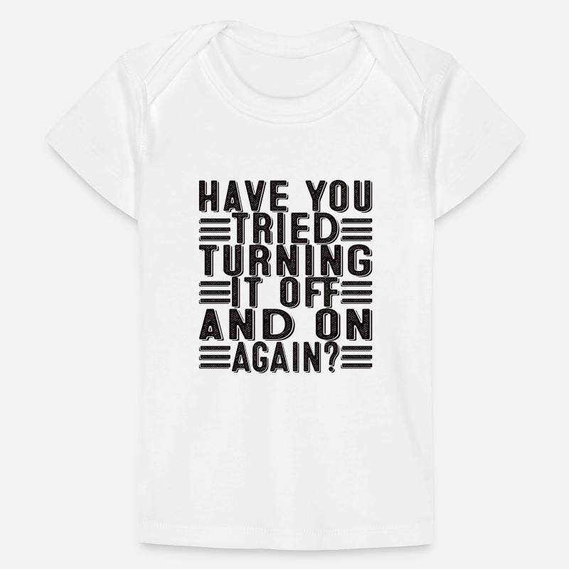 Programmierer Support Tech Admin Spruch Lustig Baby Premium Organic T-Shirt