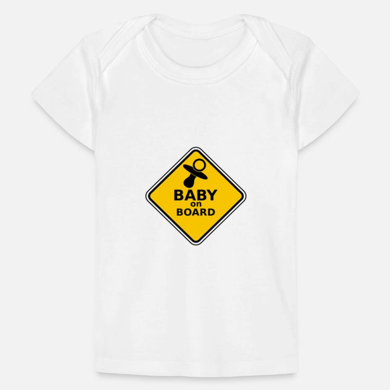 Conception de mode bébé à bord T-shirt Premium bébé bio